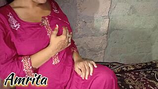 hot indian desi step brother in law and sister in law hot sex in bedroom with big ass