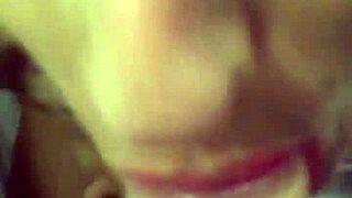 vilja givess sloppy pov blowjob with gagging and choking