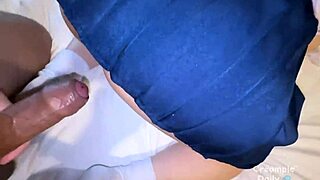 Pretty Student Skips Class for Rough Fuck Behind Curtain