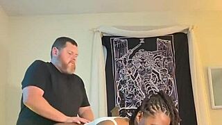 amateur ebony bent over blowjob creampie doggystyle homemade weekend 😏