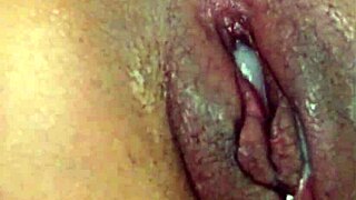 foot job creampie with my sexy girl, wanna see her pierced nipples?