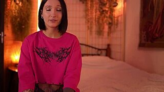 step-daughter asks step-dad for throat healing with cock