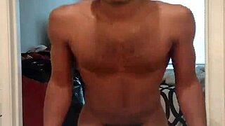 Cute brunette works calf waist thigh. Part two of the routine.