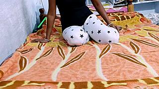 desihotcouple - update indian hot wife homemade handjob blowjob footjob part 1