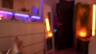 step-daughter asks step-dad for throat healing with cock