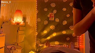 I say, private Asian massage turns into POV fun with teasing touches.