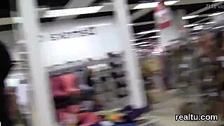 Exquisite Czech teen seduced in shopping centre, nailed in POV