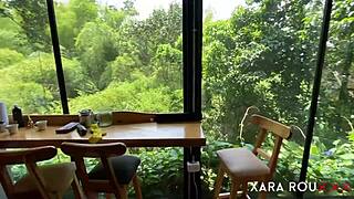 Maid Takes Intense Trio With Bosses On Halloween