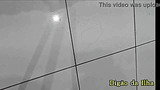 Ebony milf gets dominated, takes cum bath, cums and squirts 😈