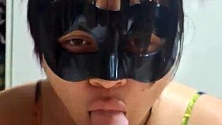 Stepsister Takes Advantage Of Being Left Alone To Take All My Semen