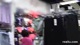 Exquisite Czech teen seduced in shopping centre, nailed in POV