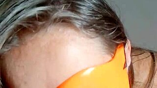 does this unfaithful wife masturbate for her husband's boss?