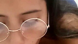 Young Girl With Glasses Enjoys Fucking Her Teacher Passionately