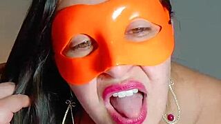 does this unfaithful wife masturbate for her husband's boss?