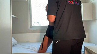 Young Babe's Body Shudders in Hardcore Fuck After Intense Workout Session