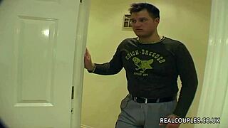 husband toys and dominates his wife