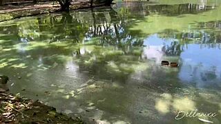 Tour Guide And Traveler Find Private Spot For Fun