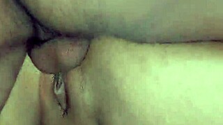 In this homemade video, the curvy latina teen rides her stepbrother's big cock passionately