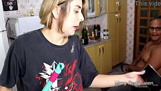 I Called My Friend to Clean, She Got Fucked by My Husband