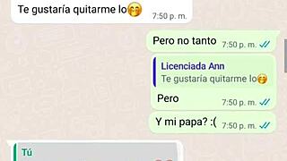 my stepmom gets excited on chat 😏