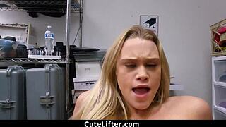 Bikini Model Thief Receives Hard Punishment From Burglar