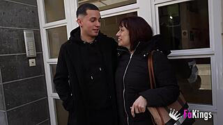 Lucía Bianco meets young 18+ boy in dance classes for mating dance