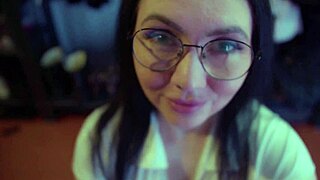 Naughty Woman Gives Blowjob to Her Paramours