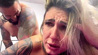 Hot Fuck Thrusts Hard Without Condom in Wet Pussy