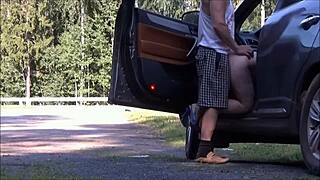 Fucked A Fellow Traveler On The Road 2