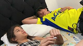 sexo no planificado - mientras comparto la cama con mi hermanastra historia completa