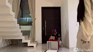 i ordered food and seduced the delivery guy, came so hard on his dick 😈💦