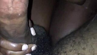 Young Black Teen Deepthroats Sloppy Head Moves