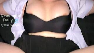 Big-Titted Student Gets Hard Fucked By Senior In Dorm Room