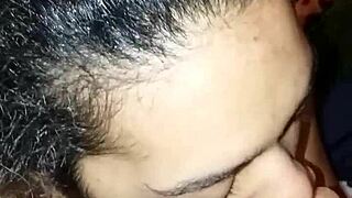 Watch this sloppy latina deepthroat sucking wet cock with passion!