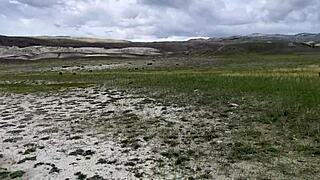 want to see public peeing at friend's house outdoors pov?