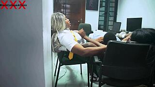 Students shared lessons with their head teacher on group activities