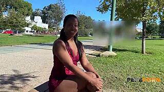 i watched the ebony goddess paris get her pussy drilled hard