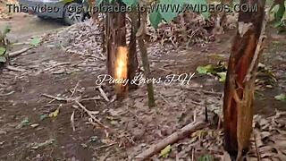 pinay asian teen 18+ fuck in public near the road