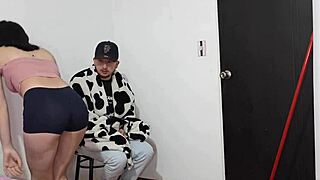 Beautiful companion fucked in bed trailer