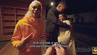 Swap4k Charlie Dean Satisfies Two Latinas with His Big Cock at Once