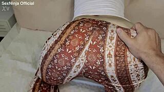 Step-Mom Stuck Making My Bed