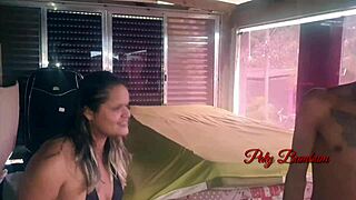 Woman Finds Famous Toy On Beach And Offers Her Pussy