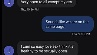 A couple's risky unlocked door adventure