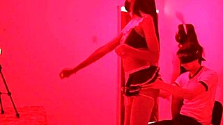 Sensual dance at the party for the virgin turning eighteen