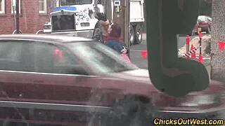 Amateur Australian Girlfriend Sucks Fat Cock