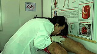 Nurse Excited By Patient's Erection In Hospital Setting