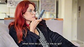 Stepsister teaches how to play with a toy and finish, in a surprising homemade lesson