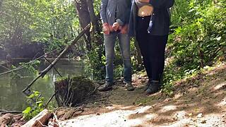 Amazing handjob from mature mother in law turns into something more.