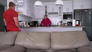 Stepdad Catches Stepdaughter Watching Anal Porn And Begs To Cum In Her Ass