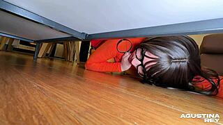 Velma Denkley Solves Mystery With Open Ass And Cum